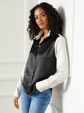 Load image into Gallery viewer, COLORBLOCK SHIRT BLK CHAMP
