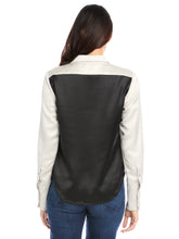 Load image into Gallery viewer, COLORBLOCK SHIRT BLK CHAMP
