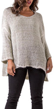 Load image into Gallery viewer, MA027-OL OVERSIZED KNIT SWEATER OLIVE
