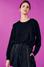 Load image into Gallery viewer, 9932D CUTOUT SHOULDER SWEATER
