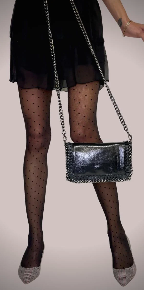 CITY CHIC LEATHER PURSE BLACK