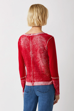 Load image into Gallery viewer, REVERSE PRINT CREW IN CRIMSON
